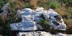 Birth of Rock in Malta - grey boulders either normal geology or Electric Universe gEUlogy