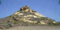 qbajjar bay qolla safra yellow sandstone the small yellow hill qolla marsalforn